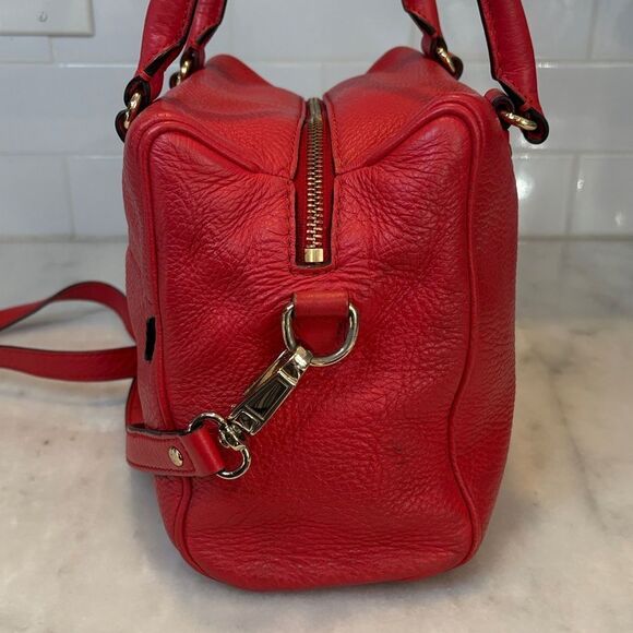 Kate Spade Bag Purse Handbag Leather Grand Park Hadlen Pebbled Crossbody Satchel - Picture 8 of 16